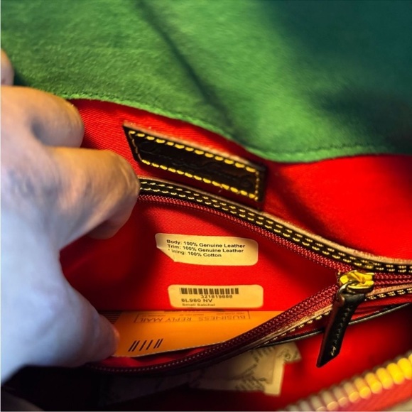 Dooney & Bourke Florentine Satchel Leather Hand Bag - Picture 7 of 8